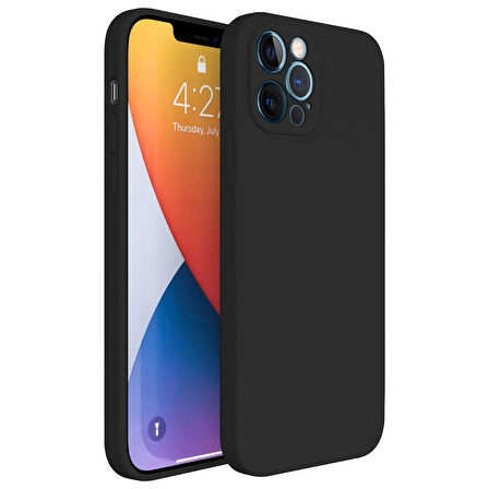 iPhone 13 Pro Max Kılıf FitCase PremiumS Silikon Arka Kapak