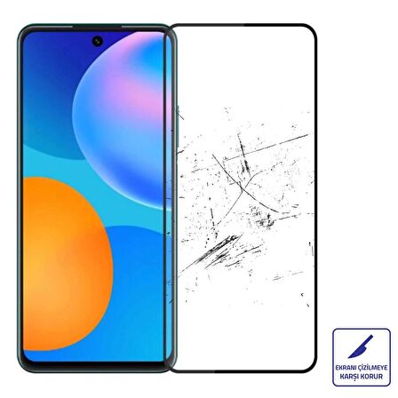Bufalo Xiaomi Redmi Note 10 Ekran Koruyucu 9D Temperli Cam - Siyah