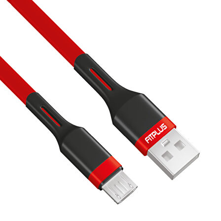 FitPlus Premium PS-301 Micro USB Data/Şarj Kablosu 2.4A 1mt