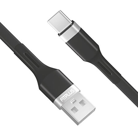 FitPlus Premium PS-303 Type-C Data/Şarj Kablosu 2.4A 1mt