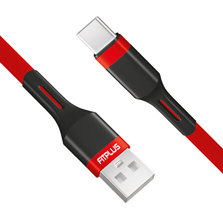 FitPlus Premium PS-303 Type-C Data/Şarj Kablosu 2.4A 1mt