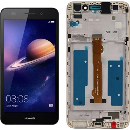 Huawei Y6 2 Lcd Ekran Dokunmatik Çıtalı (Siyah)