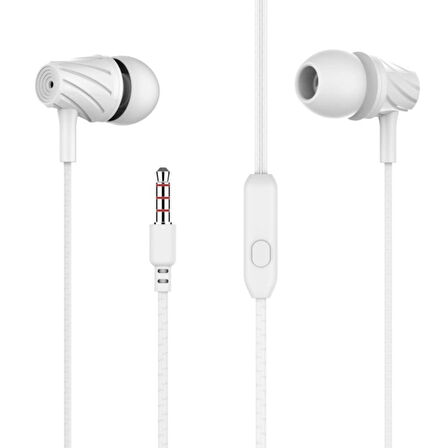 Tonex D7 Bass Earphones Mikrofonlu Kablolu Kulak İçi Kulaklık