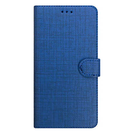 Samsung Galaxy A03s Kılıf FitCase Fabric Kapaklı Cüzdanlı