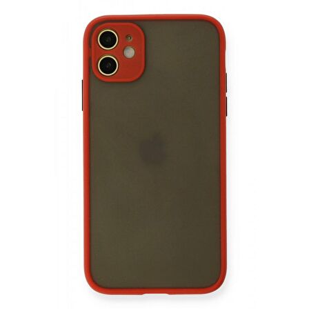 FitCase iPhone 11 Kılıf Montrea Silikon Arka Kapak