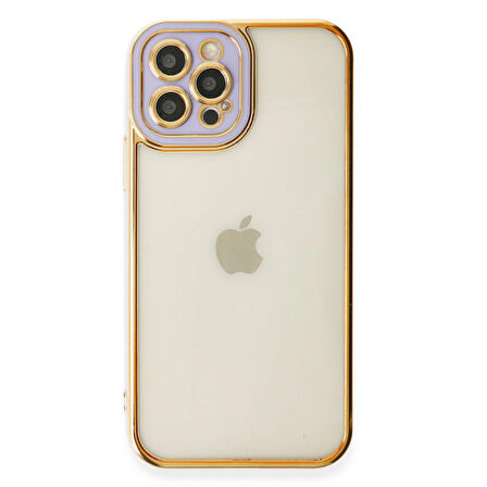 iPhone 13 Pro Kılıf Lazer Lens Kamera Çerçeveli Kapak