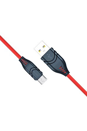 C98 Micro Usb Flex Silikon Data/şarj Kablosu 2.1a 1.1mt