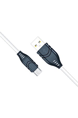 C98 Micro Usb Flex Silikon Data/şarj Kablosu 2.1a 1.1mt