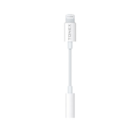 Tonex AX-01 Lightning 3.5mm Jack Dönüştürücü Kulaklık Kablosu