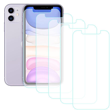 Notech iPhone 11 Temperli Cam Ekran Koruyucu 5li Eko Paket