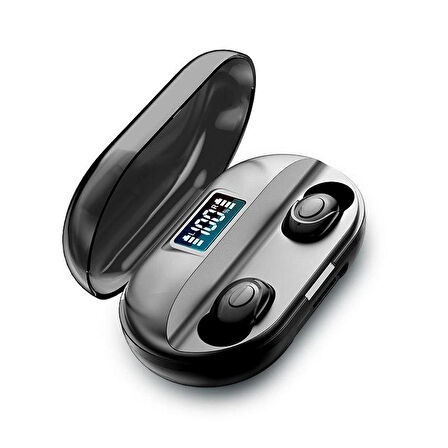 HEPU HP622 TWS Kablosuz Kulak İçi Bluetooth Kulaklık Siyah