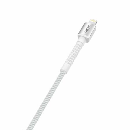 LinkTech K599 Type-C/Lightning Data/Şarj Kablosu PD 27W 3A 1mt