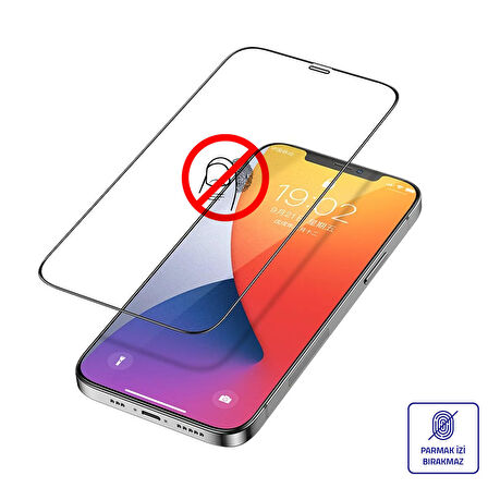 Bufalo iPhone 14 Pro Temperli 5D Cam Ekran Koruyucu