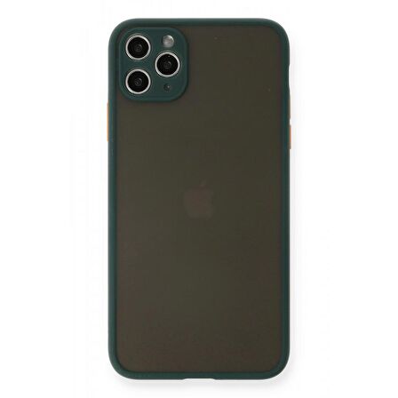 FitCase iPhone 11 Pro Max Kılıf Montrea Silikon Arka Kapak