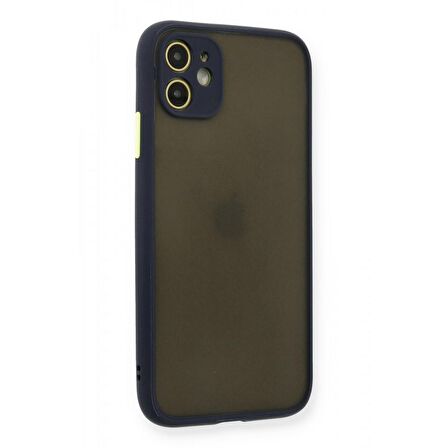 FitCase iPhone 12 Kılıf Montrea Silikon Arka Kapak