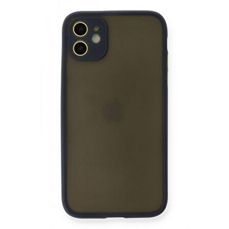 FitCase iPhone 12 Kılıf Montrea Silikon Arka Kapak