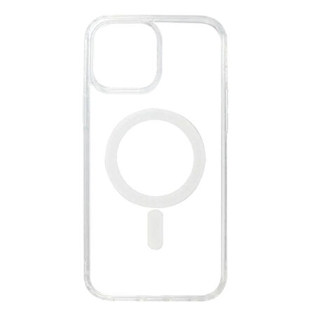 iPhone 12 Pro Max Kılıf Magsafe Özellikli Şeffaf Silikon Kapak