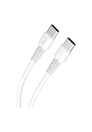 Technow Fitplus Bianca B543 Type-c - Type-c Flex 20w Pd 1Mt Şarj Kablosu