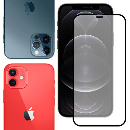 Bufalo iPhone 12 / 12 Pro ESD Anti Static Cam Ekran Koruyucu