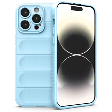 iPhone 14 Pro Kılıf Optimum Lens Çerçeveli Silikon Kapak