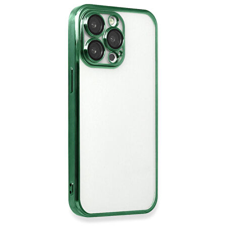 iPhone 14 Pro Kılıf Razer Lens Çerçeveli Silikon Kapak