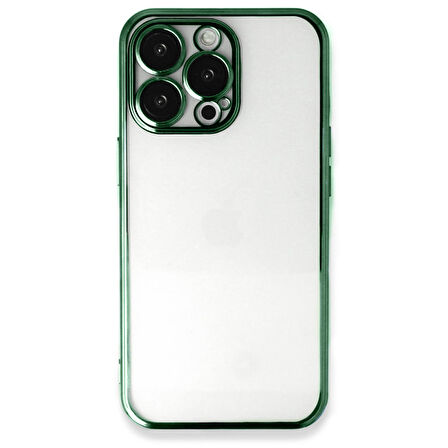 iPhone 14 Pro Max Kılıf Razer Lens Çerçeveli Silikon Kapak