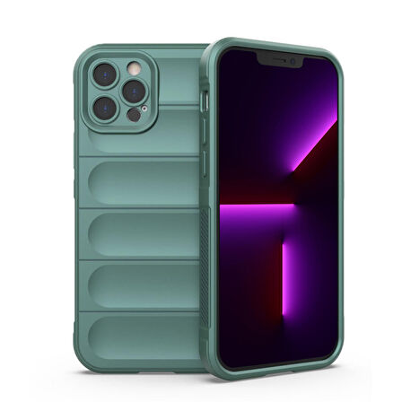 iPhone 13 Pro Kılıf Optimum Lens Çerçeveli Silikon Kapak