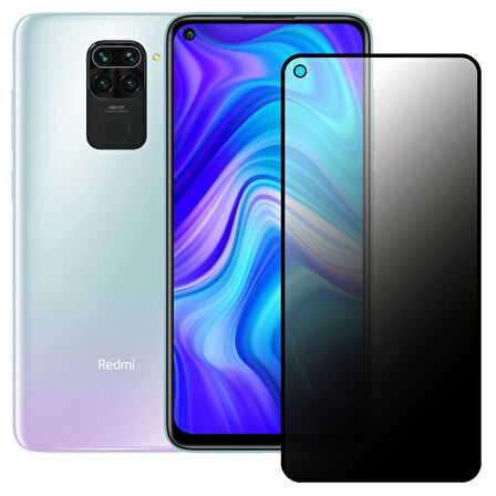 Xiaomi Redmi Note 9 Hayalet Privacy Gizli Seramik Mat Ekran Koruyucu