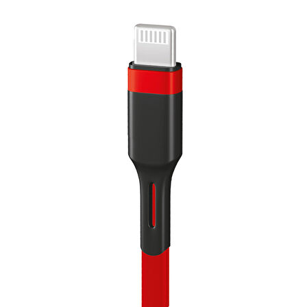 HEPU HP-413 Intelligent USB - iPh Lightning QC3.0 3.1A Şarj Kablosu 1mt