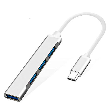 HEPU HP-B04 4in1 Type-C Girişli USB HUB Çoklayıcı