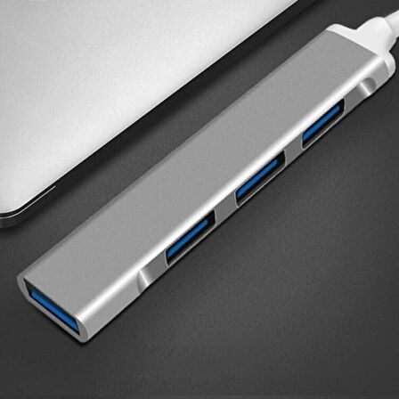 HEPU HP-B04 4in1 Type-C Girişli USB HUB Çoklayıcı