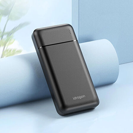 idragon KP-05 10000 mAh Powerbank Taşınabilir Yedek Batarya 2x USB