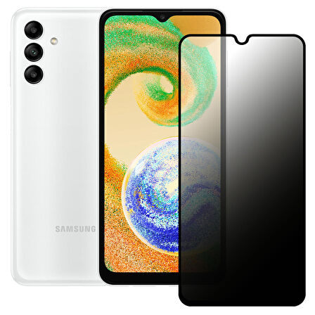 Samsung Galaxy A04s Hayalet Privacy Gizli Cam Ekran Koruyucu 