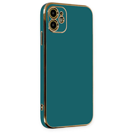 iPhone 12 Kılıf Luxury Seri Kamera Korumalı Silikon Kapak