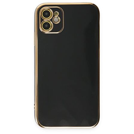 iPhone 12 Kılıf Luxury Seri Kamera Korumalı Silikon Kapak