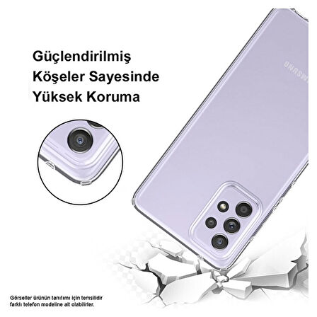 FitCase Xiaomi Redmi Note 12 Pro 4G Kılıf Kamera Korumalı Silikon Şeffaf Arka Kapak