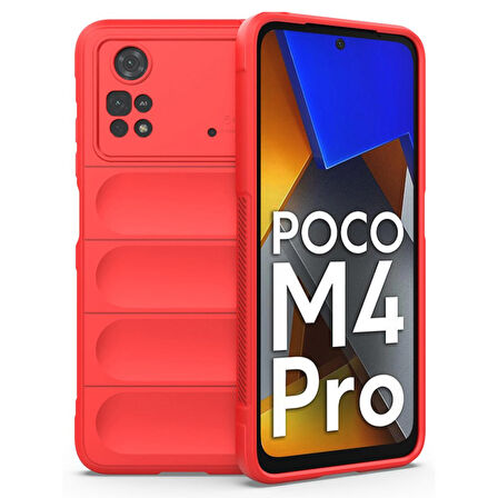 Xiaomi Poco M4 Pro 4G Kılıf Optimum Lens Çerçeveli Silikon Kapak