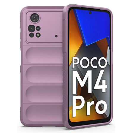 Xiaomi Poco M4 Pro 4G Kılıf Optimum Lens Çerçeveli Silikon Kapak