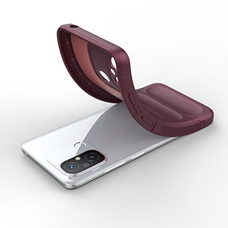 Xiaomi Redmi 12C Kılıf Optimum Lens Çerçeveli Silikon Kapak