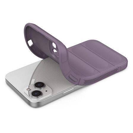 iPhone 15 Kılıf Optimum Lens Çerçeveli Silikon Kapak