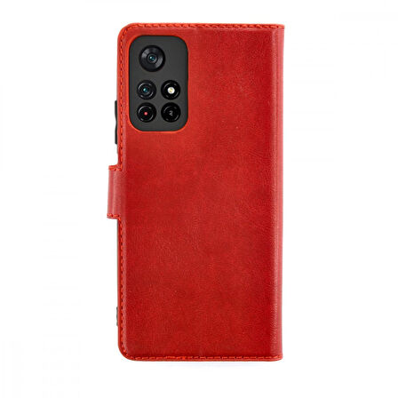 Xiaomi Poco M4 Pro 4G Uyumlu Elite Kapaklı Cüzdan Kılıf