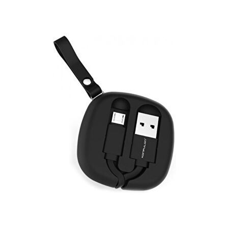 Konfulon S79 Micro USB 2A 1m Makaralı Kutu Şarj Kablosu