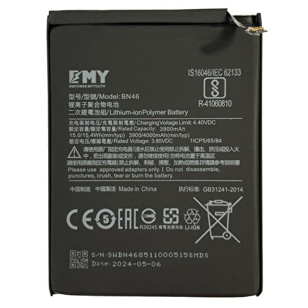 EMY Xiaomi Redmi Note 8 Batarya 3900mAh BN46