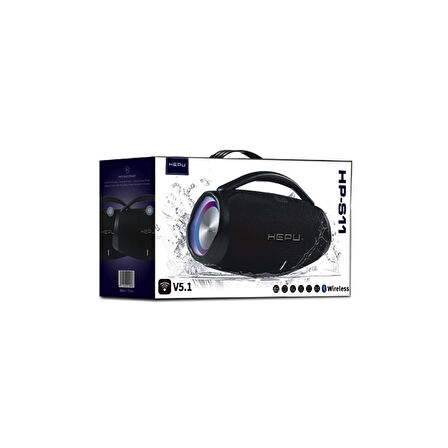 HEPU HP-S11 20W Taşınabilir Kablosuz Bluetooth Hoparlör