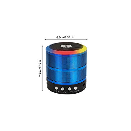 Auris KLN190 RGB Taşınabilir Bluetooth Hoparlör