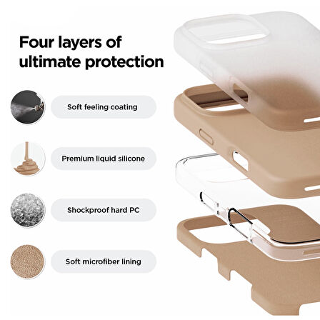 iPhone 16 Pro Kılıf Nano Lansman Silikon Kapak