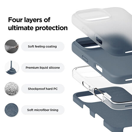 iPhone 16 Pro Kılıf Nano Lansman Silikon Kapak