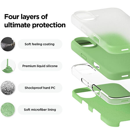 iPhone 16 Kılıf Nano Lansman Silikon Kapak