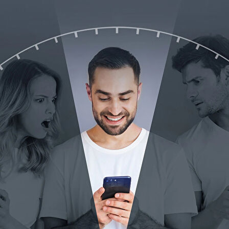 iPhone 16 Pro Hayalet Privacy FlexiGlass MAT Nano Ekran Koruyucu