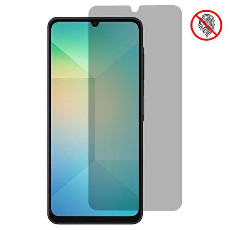 Samsung Galaxy A06 Hayalet Privacy FlexiGlass MAT Nano Ekran Koruyucu